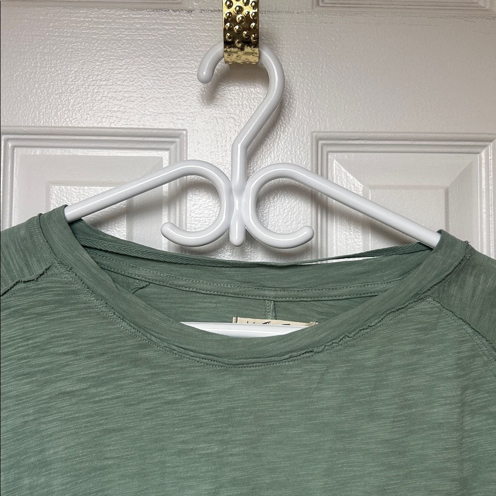 Free People We The Free Arden Tee Washed Army - Picture 5 of 13